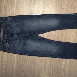 George Dark Wash Straight Jeans